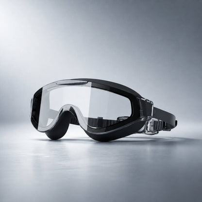 Schwimmbrille Anti Beschlag für Erwachsene & Kinder | HD Schwimmbrille mit klaren Gläsern | Nebelklar