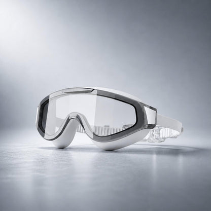 Schwimmbrille Anti Beschlag für Erwachsene & Kinder | HD Schwimmbrille mit klaren Gläsern | Nebelklar
