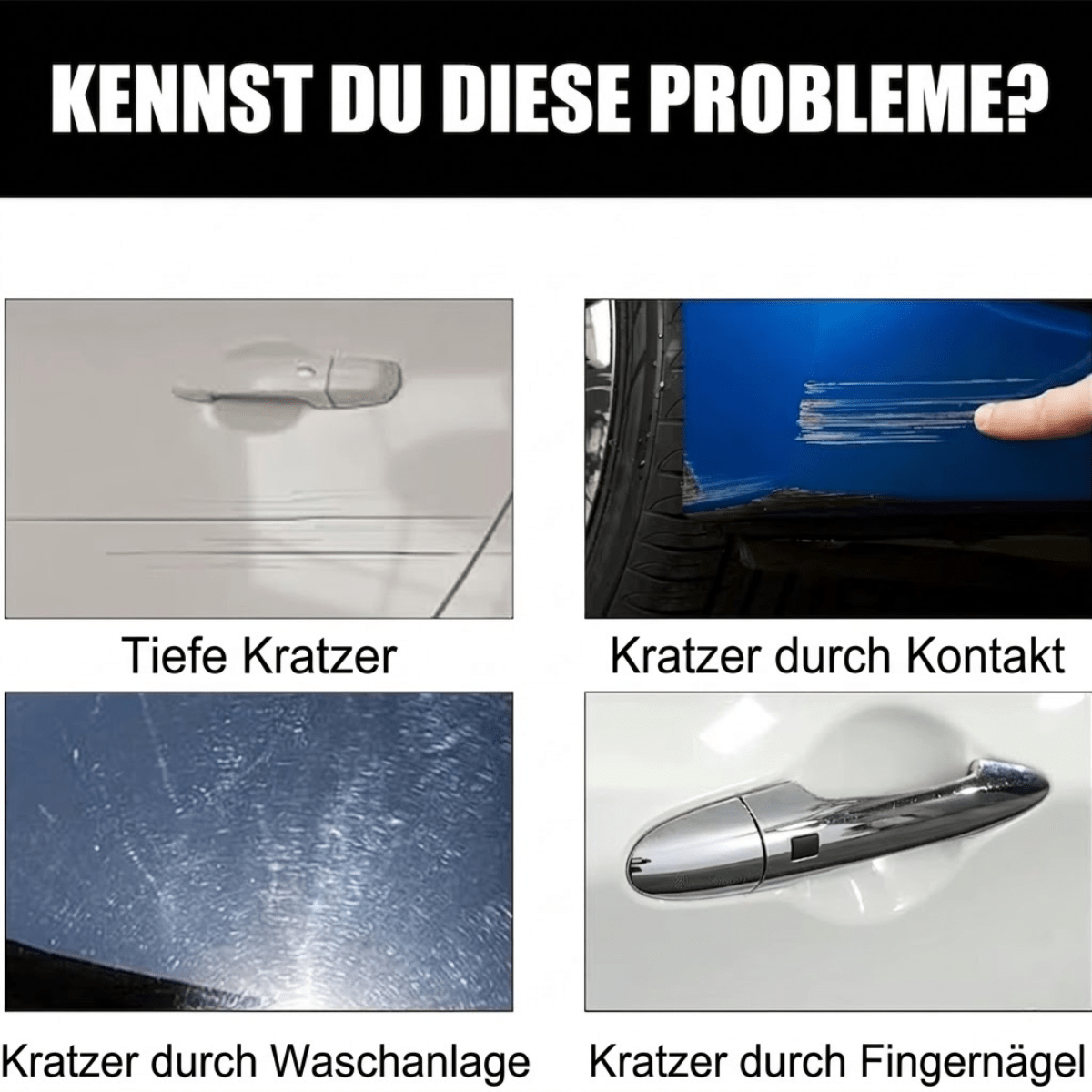 Rozela ScratchFix™ | Auto-Politur für sichtbar weniger Kratzer & mehr Glanz