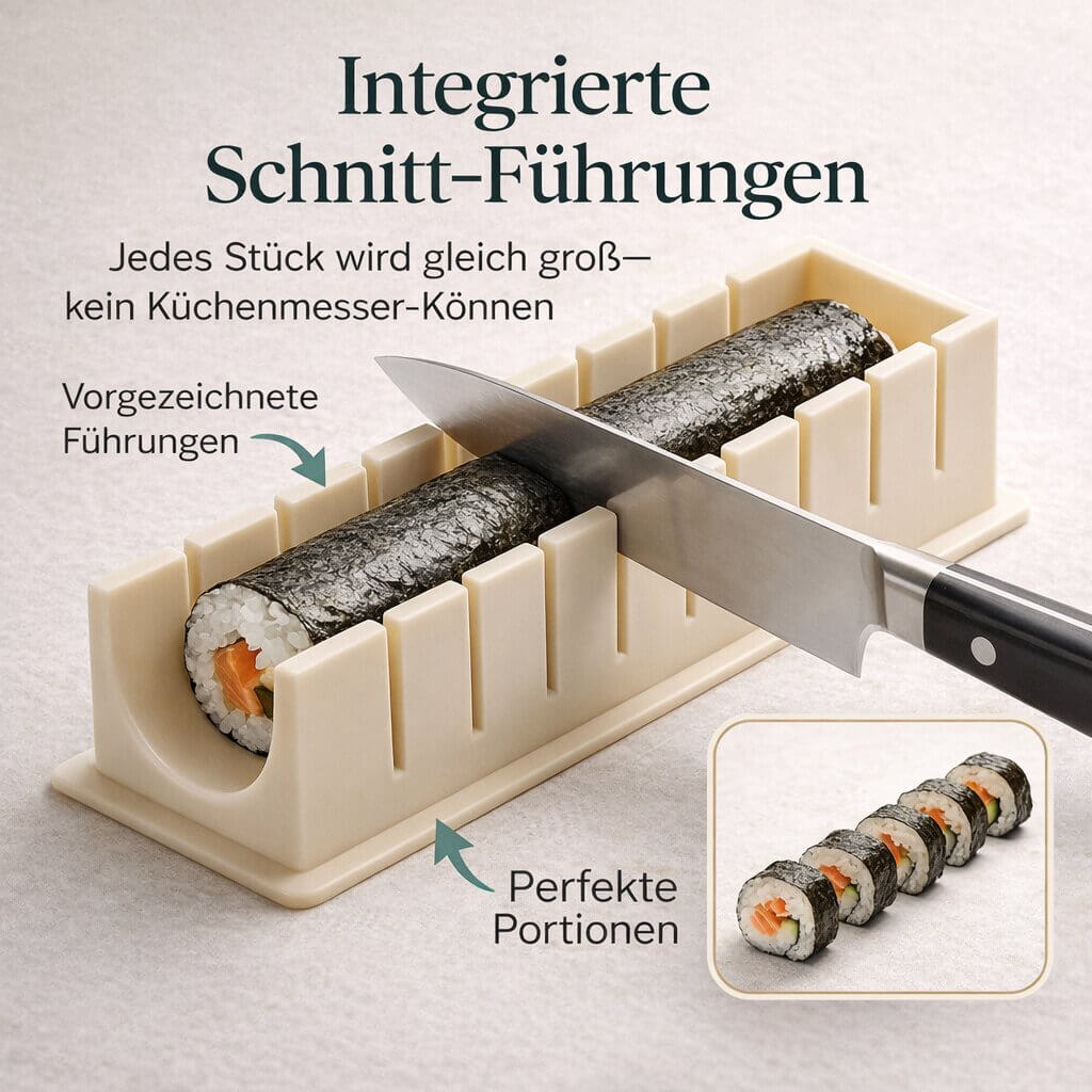 Selbst Sushi Machen Set | Sushi Maker | Reisara | GRATIS E-Book im Wert von 24,95€