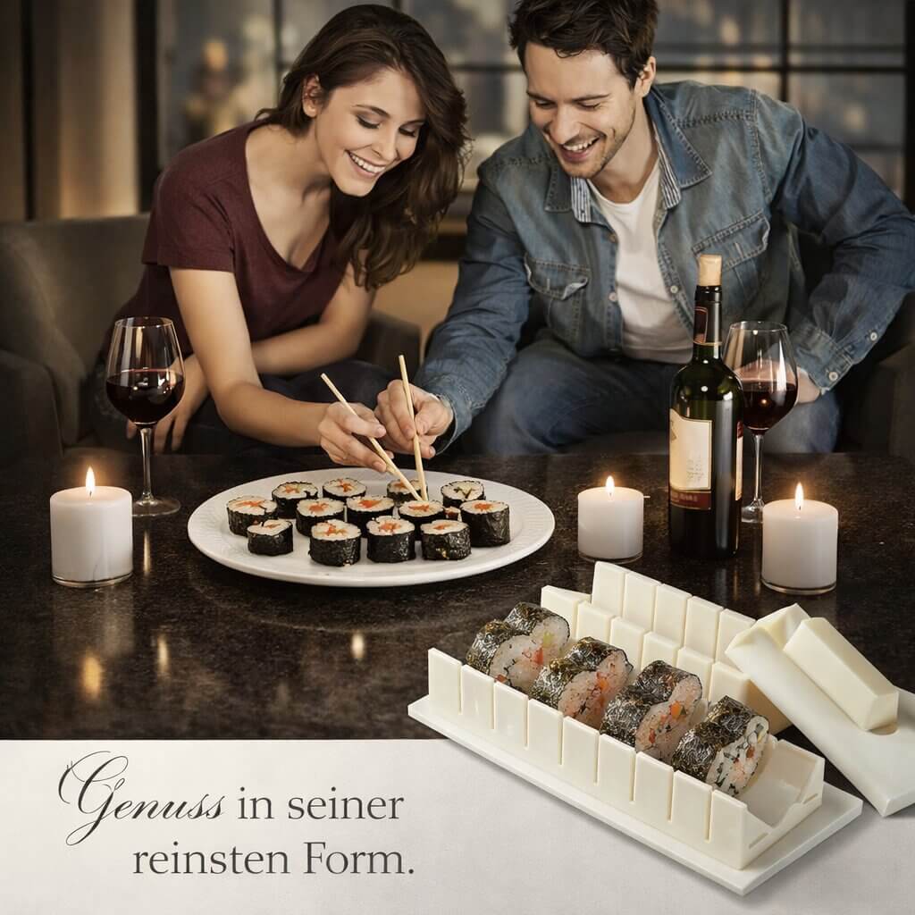 Selbst Sushi Machen Set | Sushi Maker | Reisara | GRATIS E-Book im Wert von 24,95€