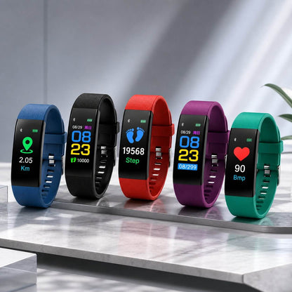 Senior Smartwatch mit Gesundheitsfunktionen | Fitness Tracker Uhr mit großer Anzeige | HerzWacht™