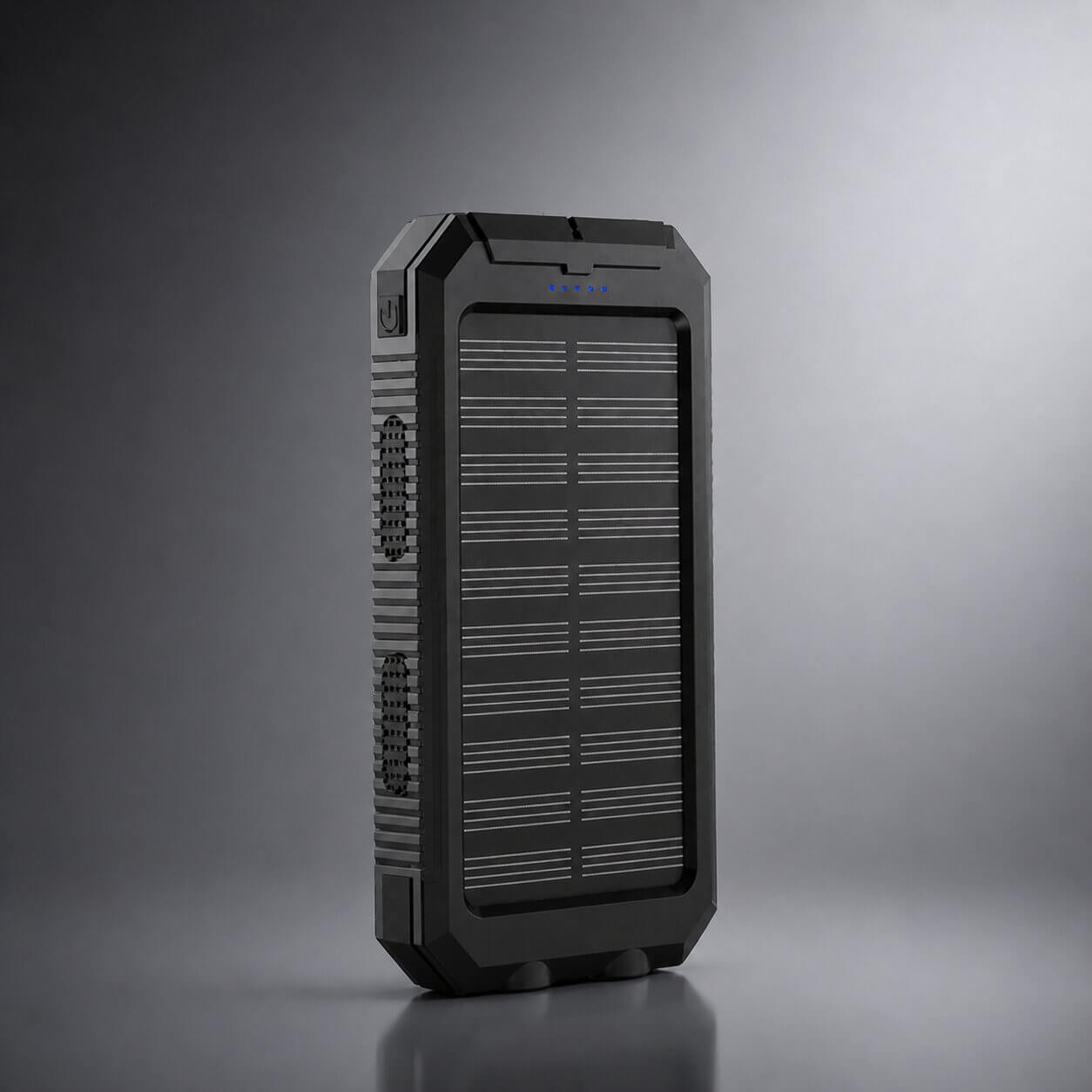 Solar Powerbank | Wasserdichte Powerbank mit LED Taschenlampe | Sonnenquelle
