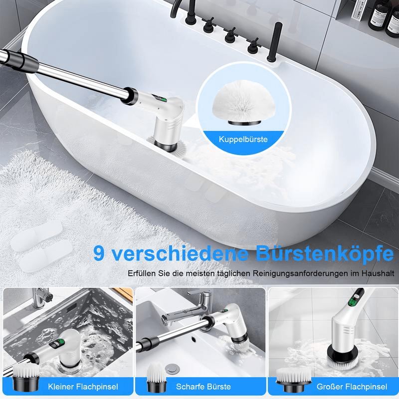 SpinMop™ Elektrische Putzbürste – Tiefenreinigung ohne Rückenschmerzen