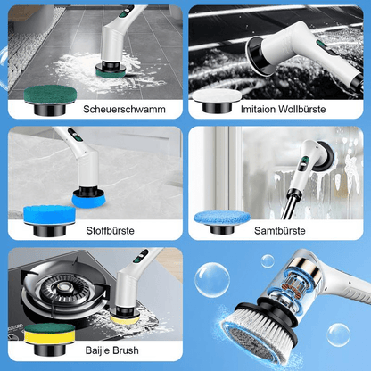 SpinMop™ Elektrische Putzbürste – Tiefenreinigung ohne Rückenschmerzen