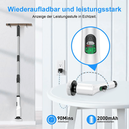 SpinMop™ Elektrische Putzbürste – Tiefenreinigung ohne Rückenschmerzen