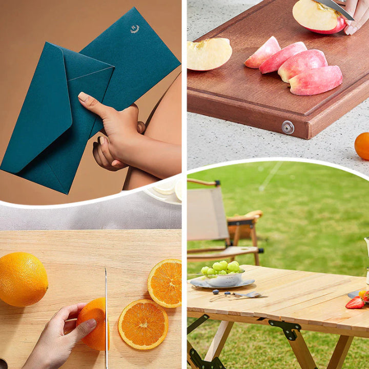 1+1 GRATIS | SteelSlice™ - Edelstahl Taschenmesser Set