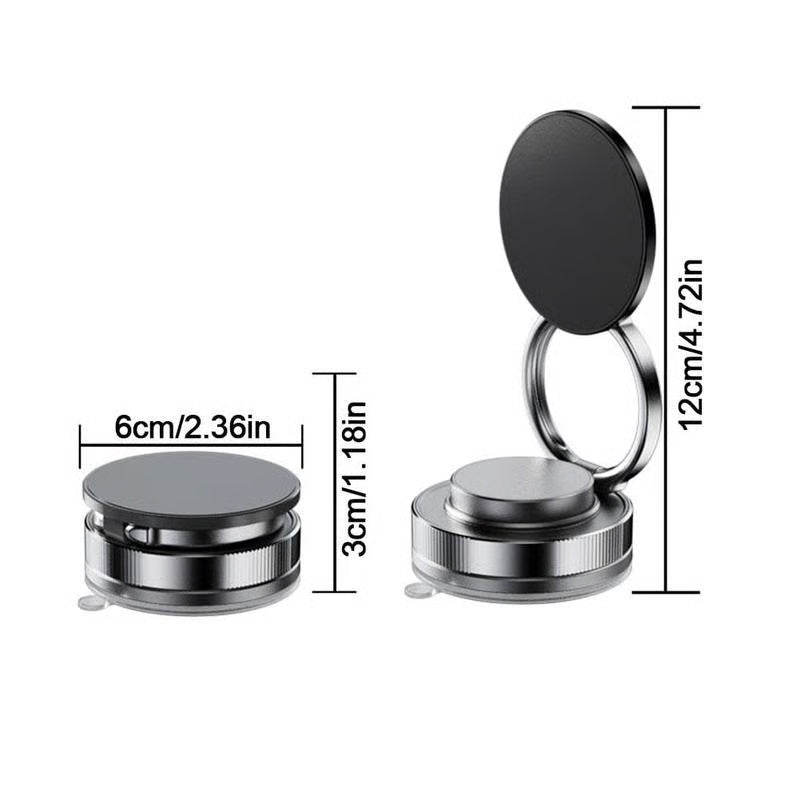 50% RABATT | 360° Magnetischer Vakuum-Handyhalter – Ultra-Stark & Sicher