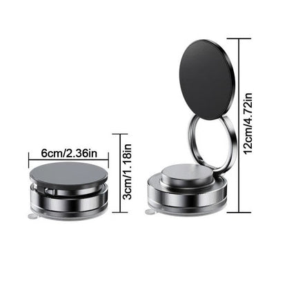 50% RABATT | 360° Magnetischer Vakuum-Handyhalter – Ultra-Stark & Sicher