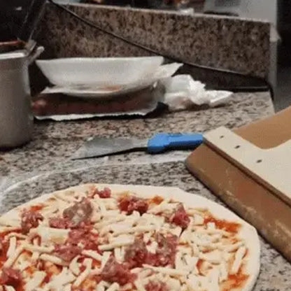 Pizza-Schaufel Pro – Mühelos Einschieben & Servieren | 50% RABATT