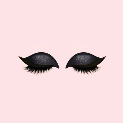 1+2 GRATIS | GlamLash™ | 3-in-1-Lidschatten, Eyeliner & Wimpernsticker – perfekter Augenaufschlag in Sekundenschnelle!