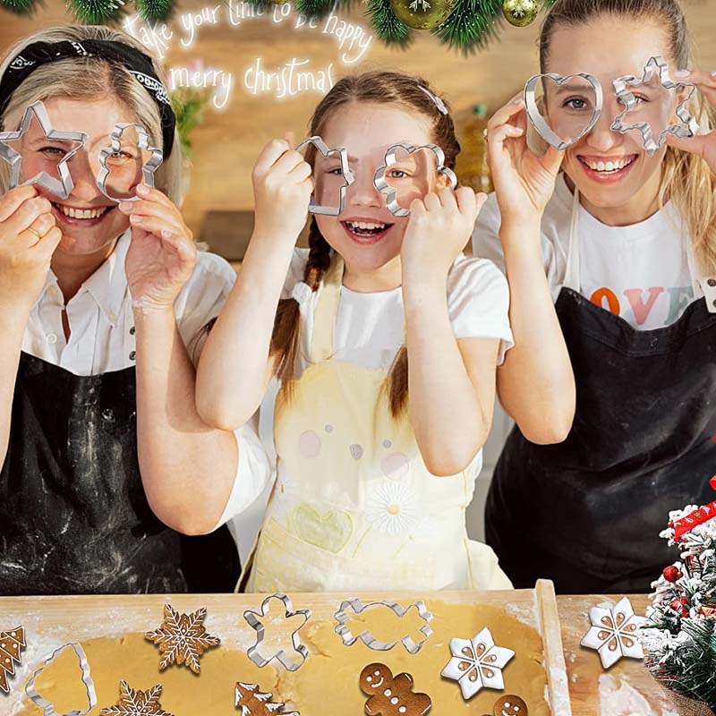 Plätzchenausstecher Set Weihnachtsformen