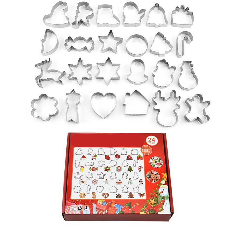 Weihnachts-Ausstechformen Set komplett