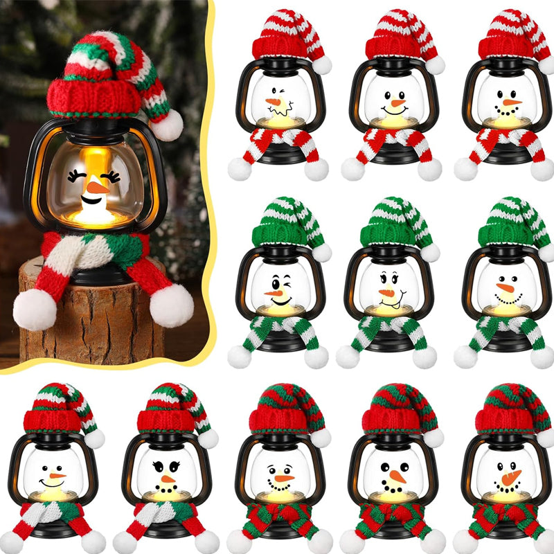 Mini-Schneemann-Laternen Designs