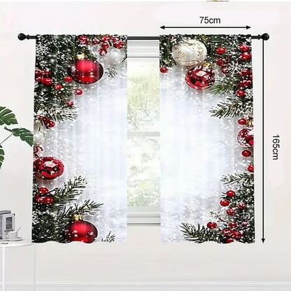 Weihnachtsvorhang 75 × 165 cm