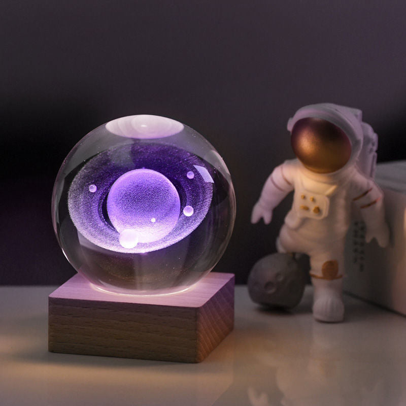 3D-Kristallkugel Jupiter