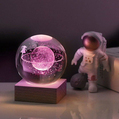 3D-Kristallkugel Sternenspaziergang