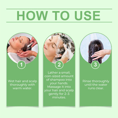 Natürlich kräftigeres Haar von der Wurzel an | Rosmarin Hydrolysiertes Keratin Shampoo