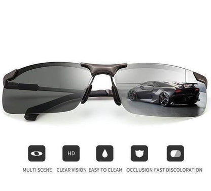 VisionFlex™ | Sonnenbrille – Selbsttönend & polarisiert für klare Sicht