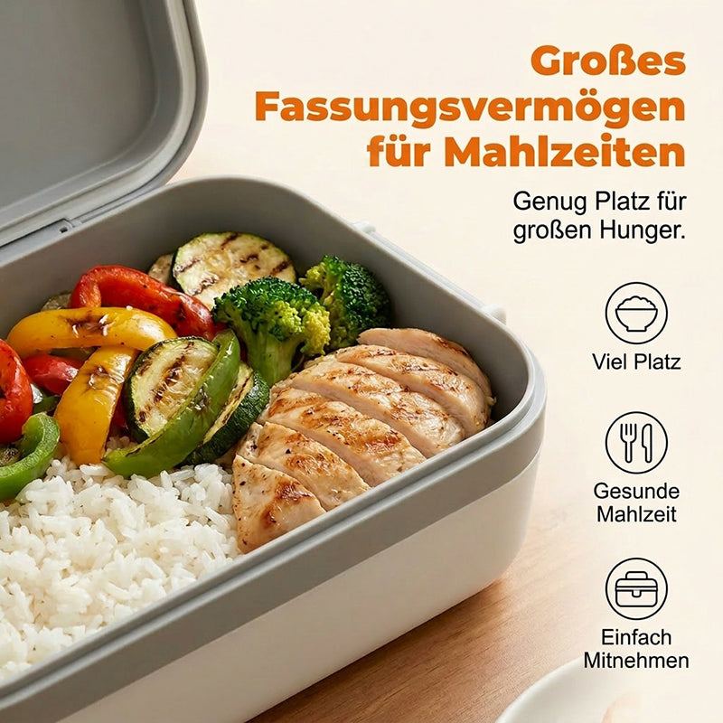 Elektrische Lunchbox mit Akku selbstheizend