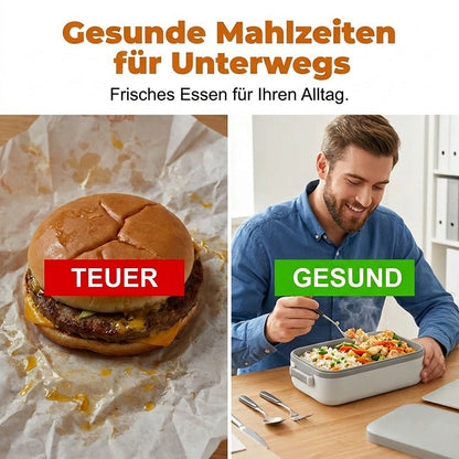 Elektrische Lunchbox mit Akku selbstheizend