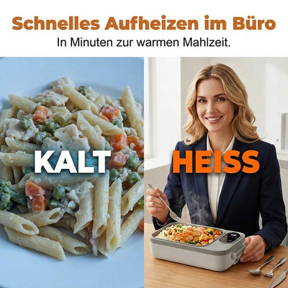Elektrische Lunchbox mit Akku selbstheizend