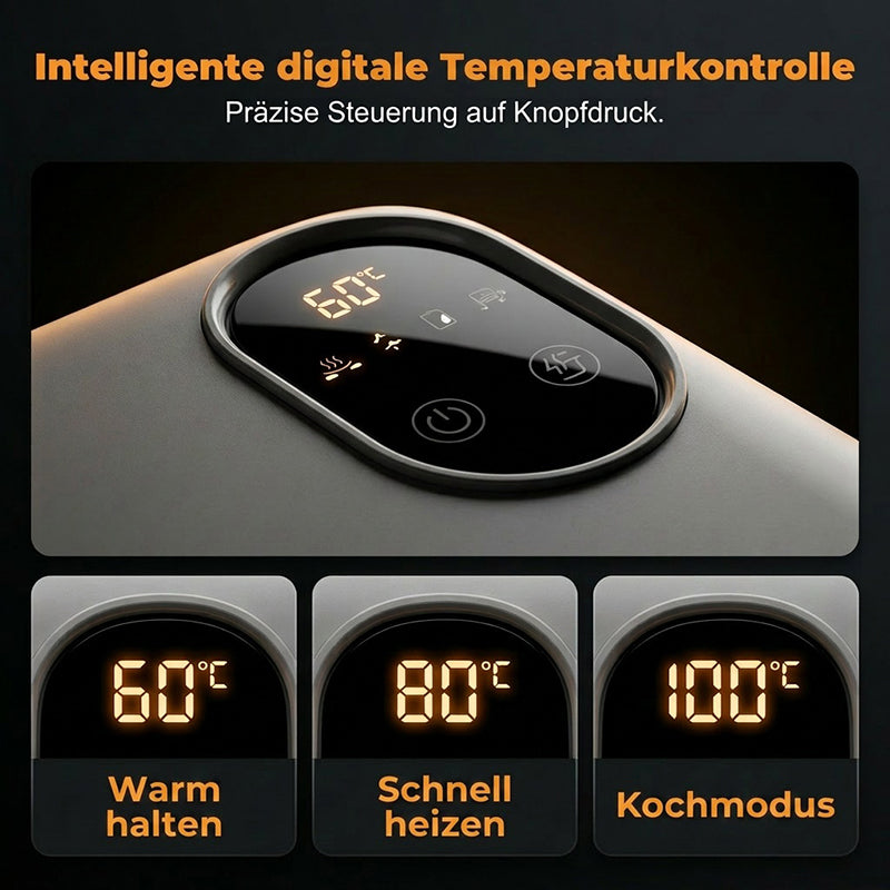 Elektrische Lunchbox mit Akku selbstheizend