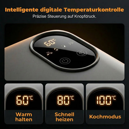 Elektrische Lunchbox mit Akku selbstheizend