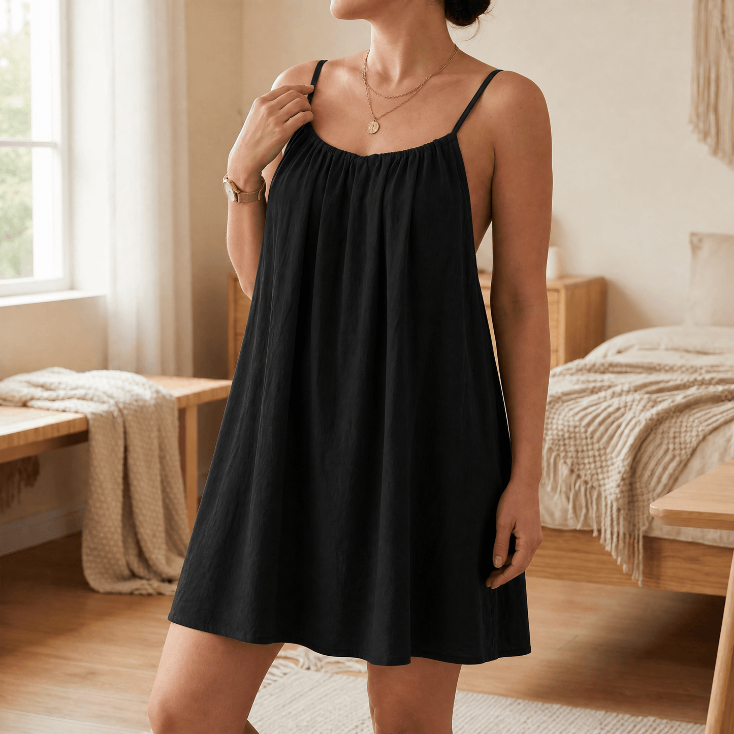 Summery™ – Sommerkleid mit offenem Rücken für unbeschwerte Sommertage