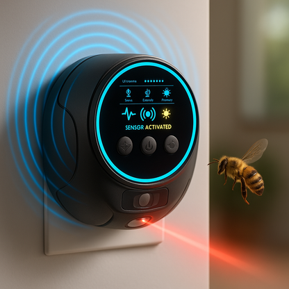 SchallWacht™ | Wespen & Bienen weg – ohne Spray, einfach einstecken | Heute 50% Rabatt