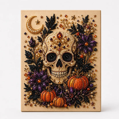 Halloween Diamond-Painting Bastelset mit Perlen | Beadory