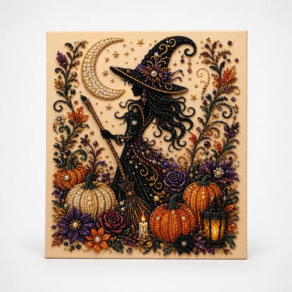 Halloween Diamond-Painting Bastelset mit Perlen | Beadory