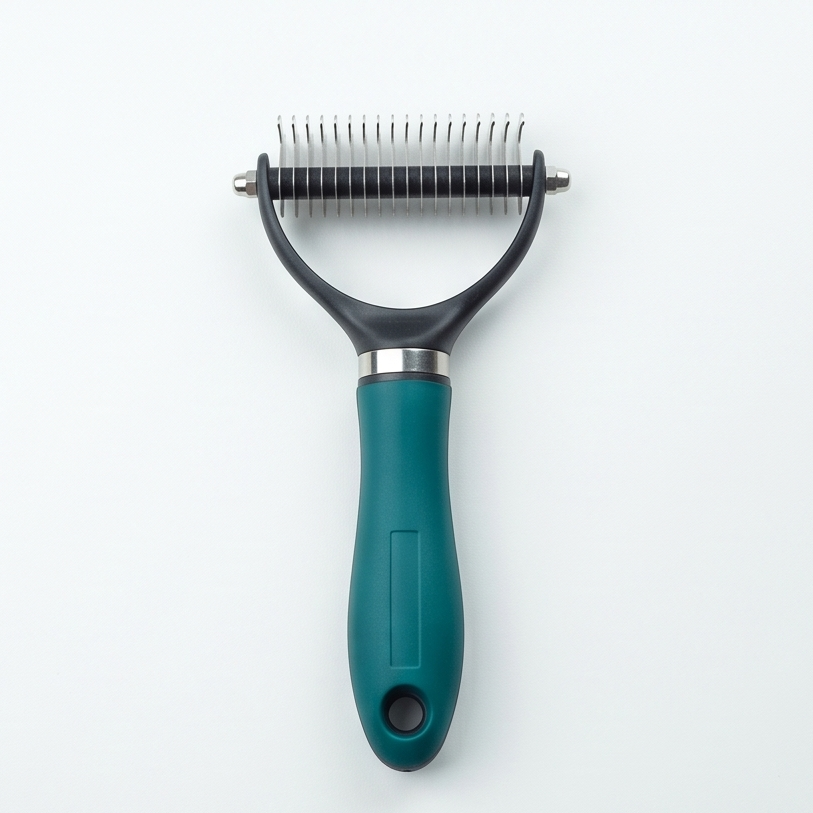 PetGroom™ Doppelseitige Entfilzungsbürste – Löst Knoten ohne zu ziehen