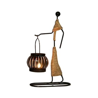 Kerzenständer Figur Pfadfinder