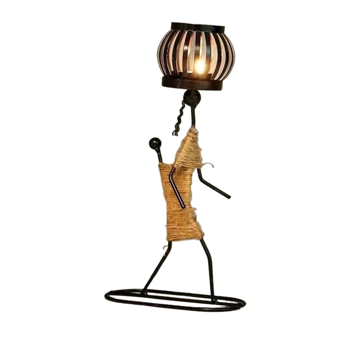 Kerzenständer Figur Denker