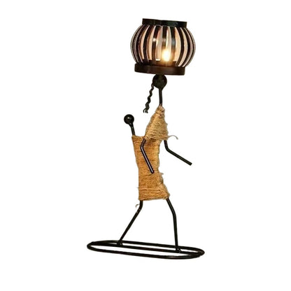 Kerzenständer Figur Denker