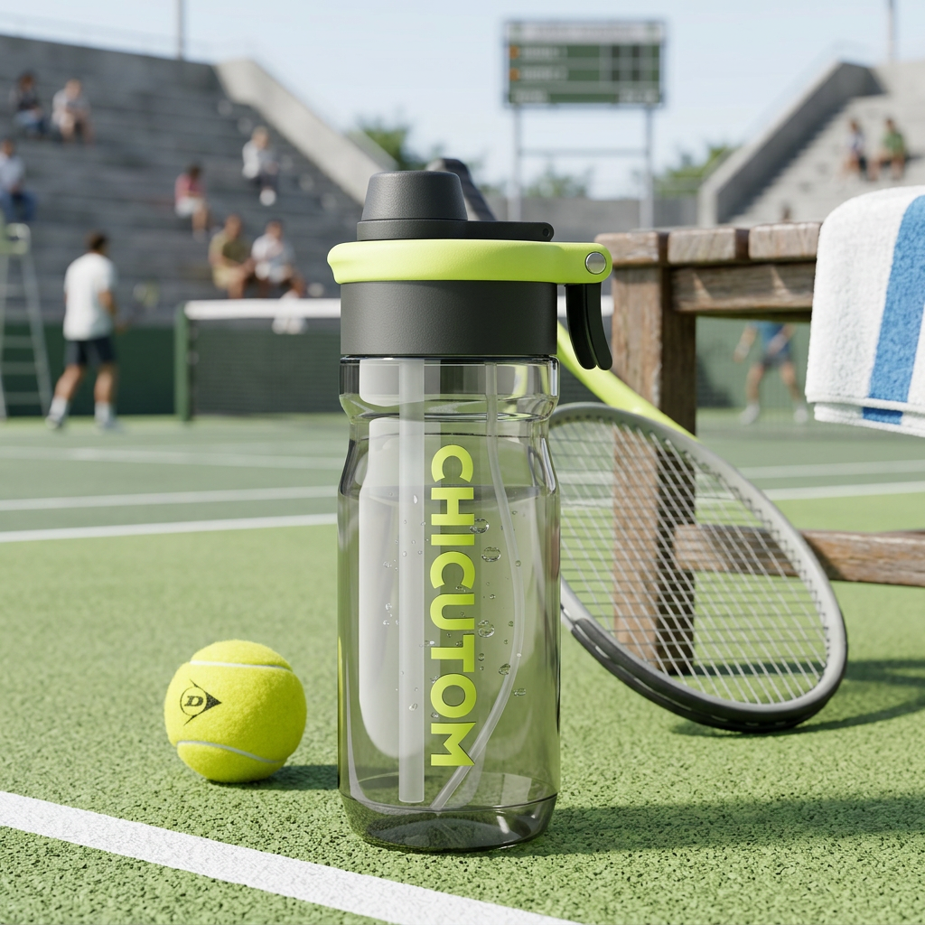 HydroSpritz™ 2-in-1 Sport-Trinkflasche – Trinken & Abkühlen in einem