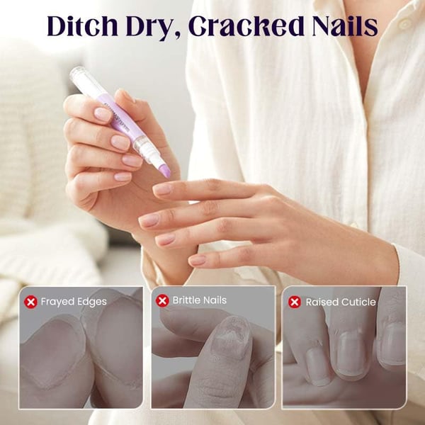 1+1 GRATIS | NailCare™ | Pflegestift für trockene Nagelhaut – Gepflegte Nägel in Sekunden, überall