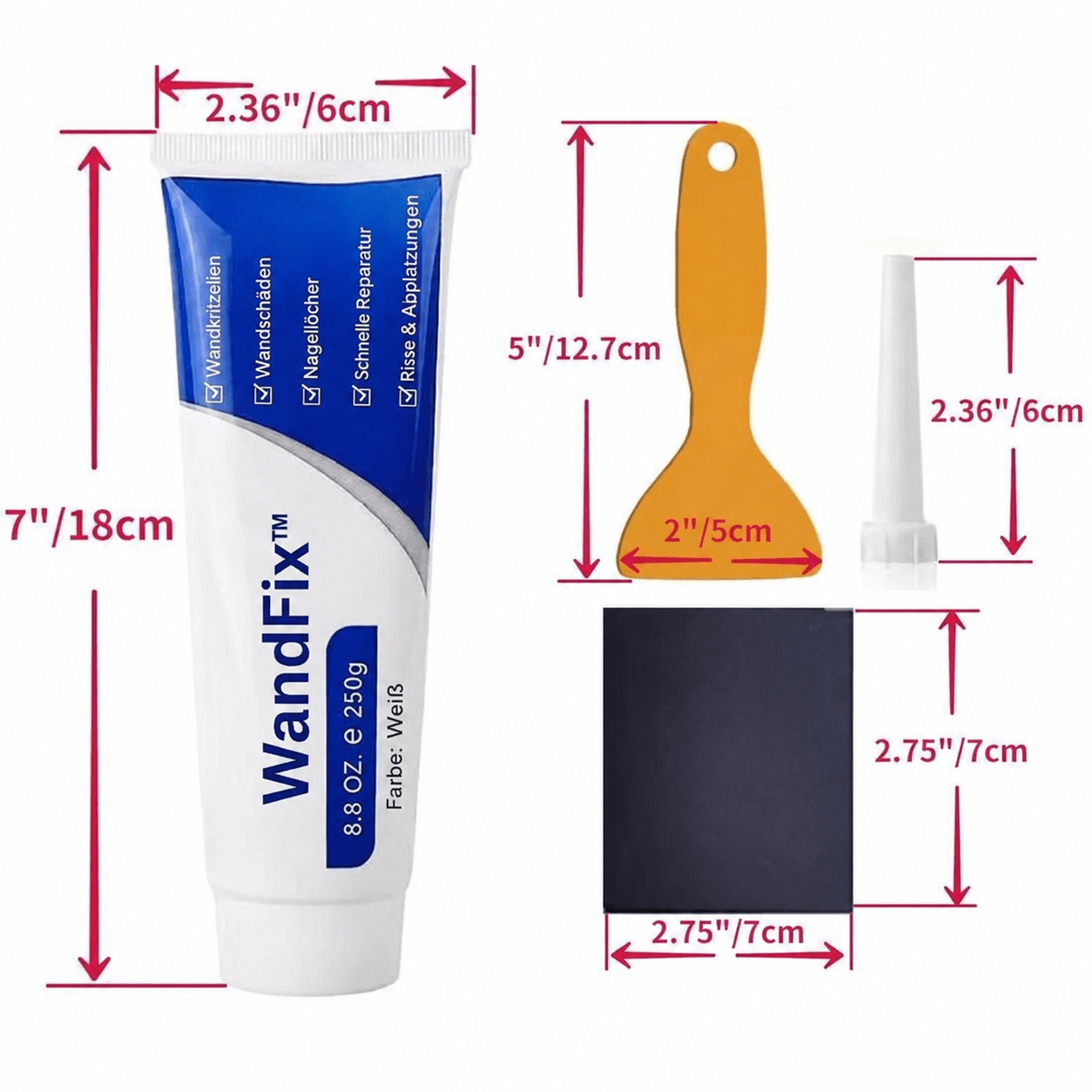 WandFix™ – Reparaturpaste für Risse & Löcher