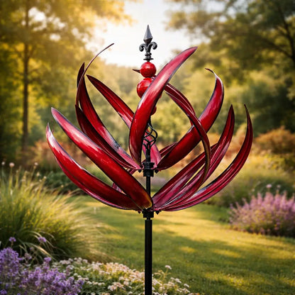 Windbloom™ | Lebendige Bewegung im Garten – dreht sich bei jedem Windhauch | Heute 50% Rabatt
