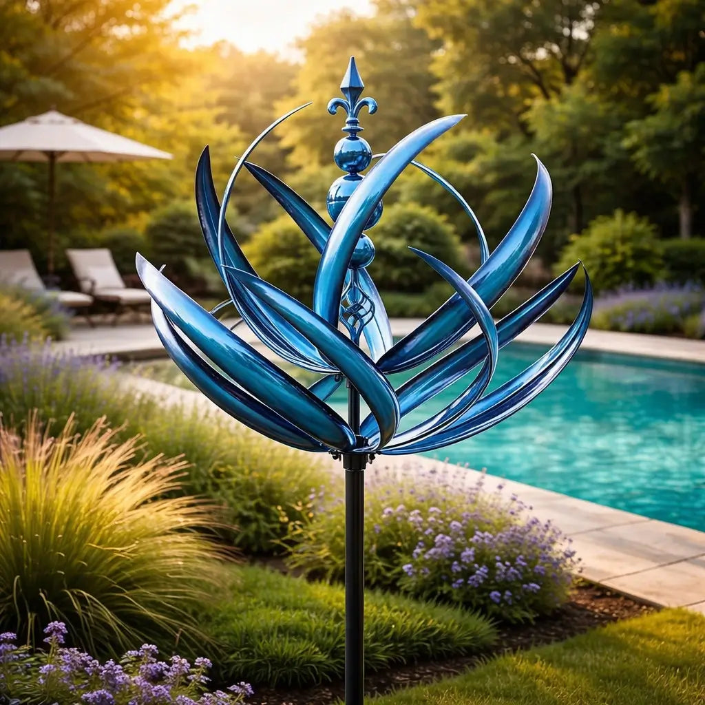 Windbloom™ | Lebendige Bewegung im Garten – dreht sich bei jedem Windhauch | Heute 50% Rabatt