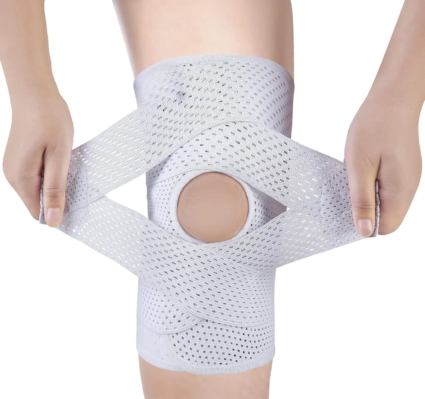 Kniebandage mit Kompression verstellbar 2er-Set | KneeGuard