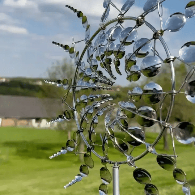 Windspiel für Garten | Windmühle aus Metall | WindLume