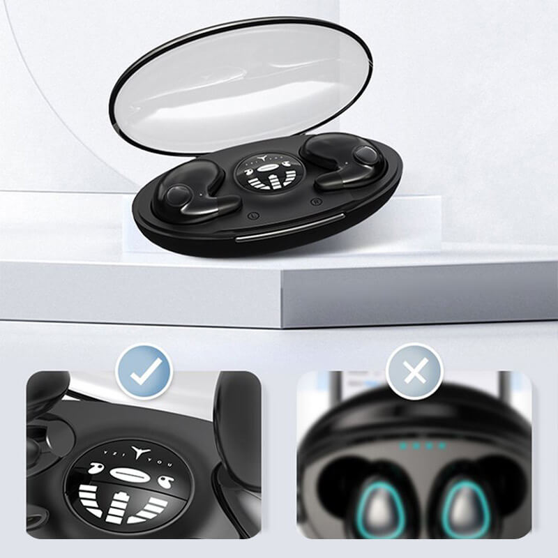 Bluetooth Schlafkopfhörer für Seitenschläfer mit Noise Cancelling